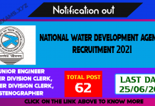 NWDA Recruitment 2021 – nwda.gov.in NWDA Recruitment 2021