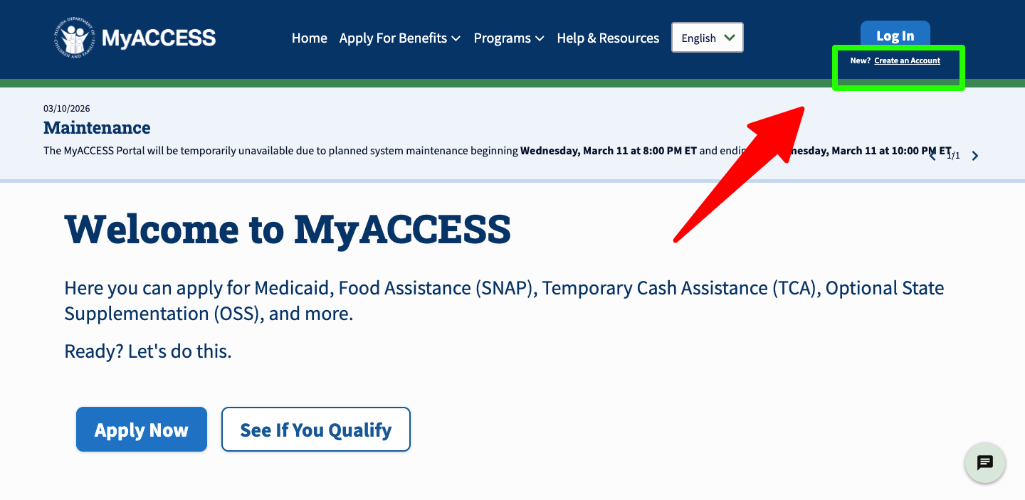 MyACCESS-florida